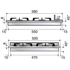 Варочная панель Ilve H360CNV Blue