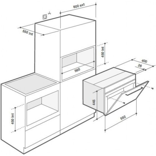 Духовой шкаф с функцией пара De Dietrich DKR7580BB в Краснодаре