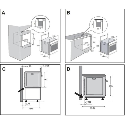 Духовой шкаф De Dietrich DOPH375B в Краснодаре