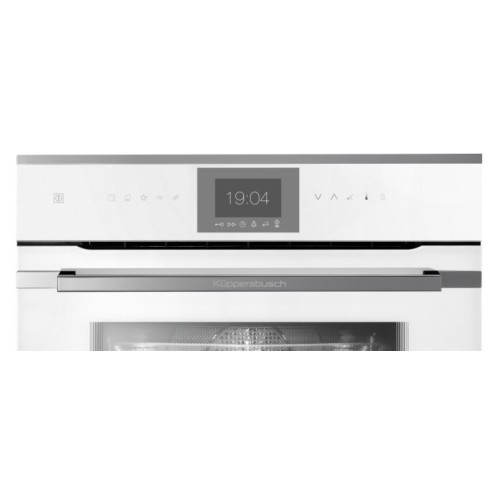 Компактный духовой шкаф с микроволнами Kuppersbusch CBM 6550.0 W3 Silver Chrome в Краснодаре