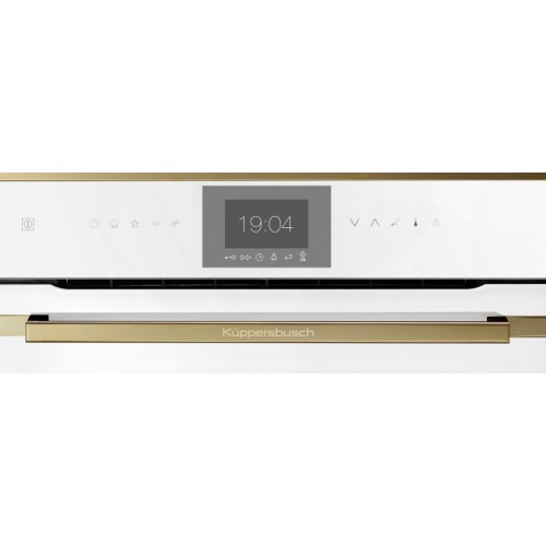 Компактный духовой шкаф с микроволнами Kuppersbusch CBM 6550.0 W4 Gold в Краснодаре