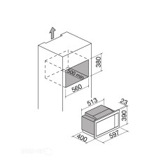 Микроволновая печь Barazza 1MOI