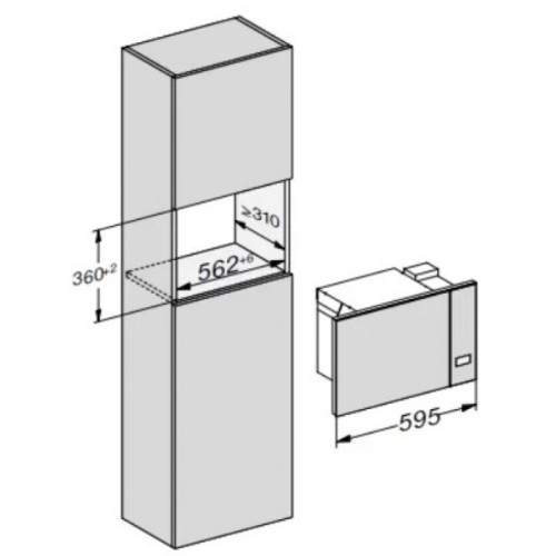 Встраиваемая микроволновая печь Miele M2230SC OBSW в Краснодаре