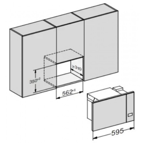 Встраиваемая микроволновая печь Miele M2230SC OBSW в Краснодаре