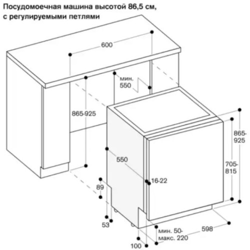 Встраиваемая посудомоечная машина Gaggenau DF481100F в Краснодаре