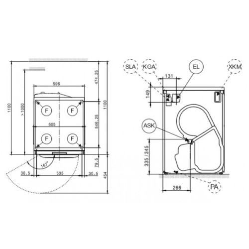 Сушильная машина Miele PDR507HP RU LW в Краснодаре