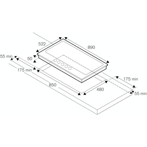 Варочная панель Bertazzoni P905LHERAG в Краснодаре