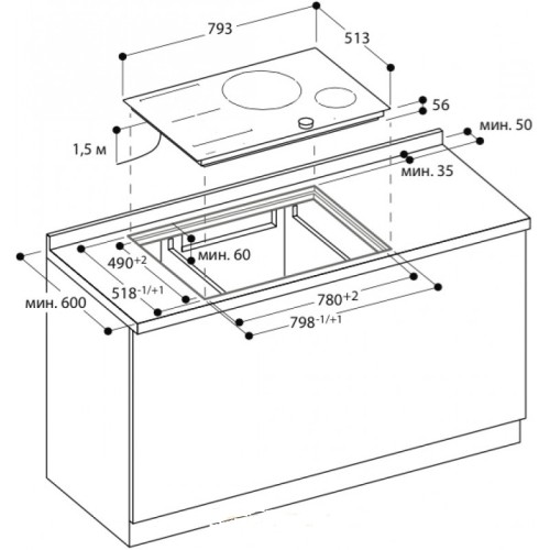 Варочная панель Gaggenau CI 282-100 в Краснодаре