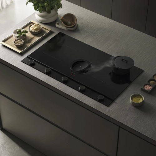 Варочная панель с вытяжкой Elica NIKOLATESLA UNPLUGGED BL/A/90 в Краснодаре