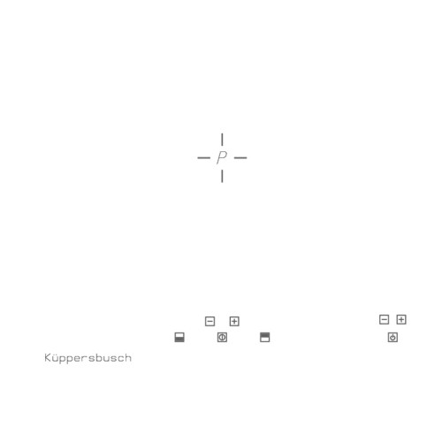 Варочная панель с вытяжкой Kuppersbusch KMI 8500.0 WR Gold в Краснодаре