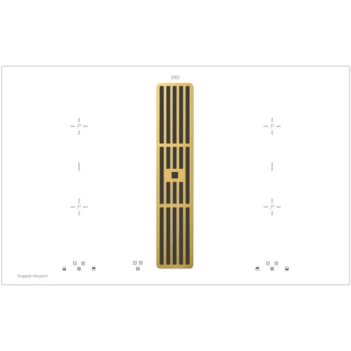 Варочная панель с вытяжкой Kuppersbusch KMI 8500.0 WR Gold в Краснодаре