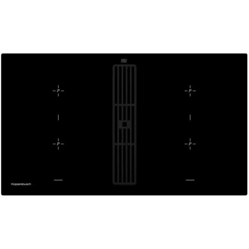 Варочная панель с вытяжкой Kuppersbusch KMI 9850.0 SR Black Velvet в Краснодаре