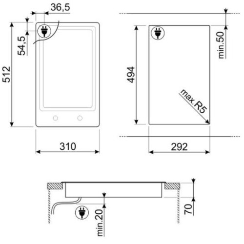 Варочная панель Smeg PGF30T-1 в Краснодаре