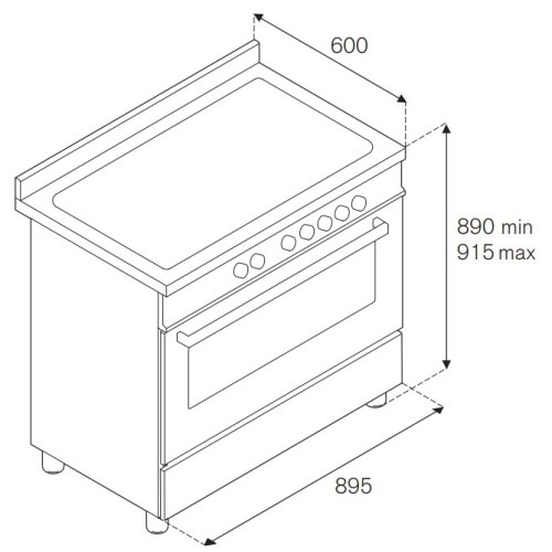 Варочный центр Bertazzoni HER96L1EAVT в Краснодаре
