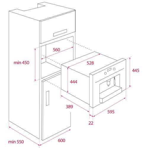 Встраиваемая кофемашина Teka CLC 855 GM STEAM GREY в Краснодаре