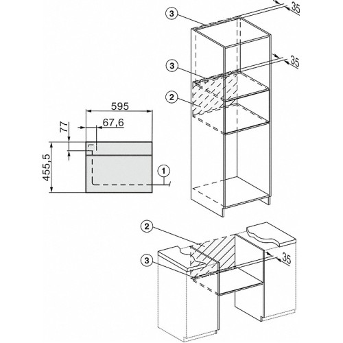 Встраиваемая микроволновая печь Miele H 7140 BM EDST/CLST в Краснодаре