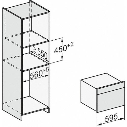 Встраиваемая микроволновая печь Miele H 7140 BM EDST/CLST в Краснодаре