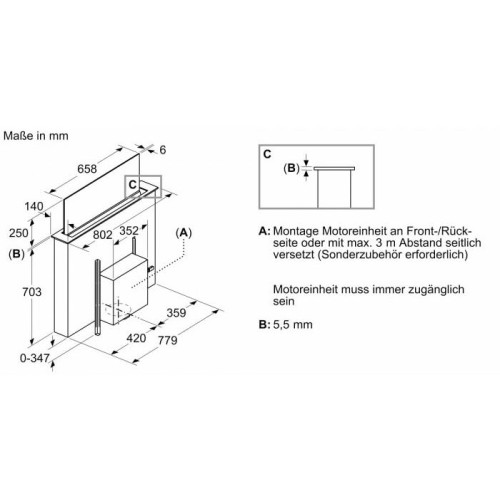 Встраиваемая в столешницу вытяжка Neff I88WMM1S7 в Краснодаре