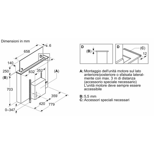 Встраиваемая в столешницу вытяжка Neff I88WMM1Y7 в Краснодаре