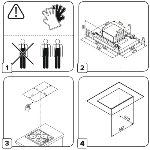 Встраиваемая вытяжка De Dietrich DHL2993W в Краснодаре