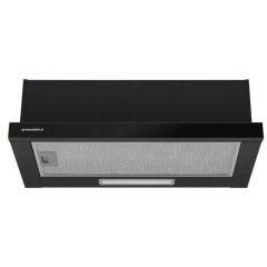 Встраиваемая вытяжка Maunfeld Clyde 60 черное стекло