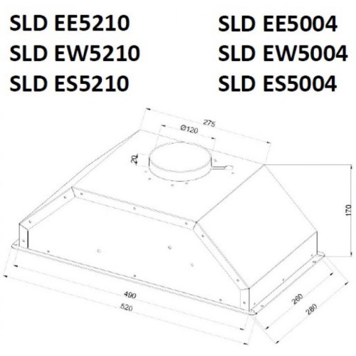 Встраиваемая вытяжка Schaub Lorenz SLD ES5210 в Краснодаре
