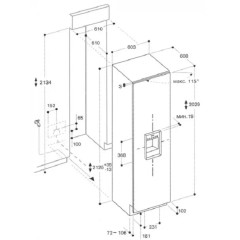 Встраиваемый морозильник Gaggenau RF 463-301