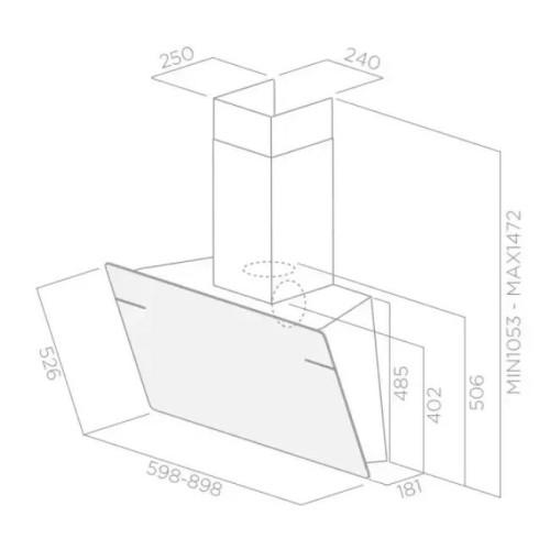 Вытяжка ELICA L'ESSENZA WH/A/60 в Краснодаре
