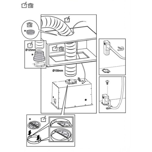 Встраиваемая вытяжка Elica LANE BL MAT/A/72 в Краснодаре