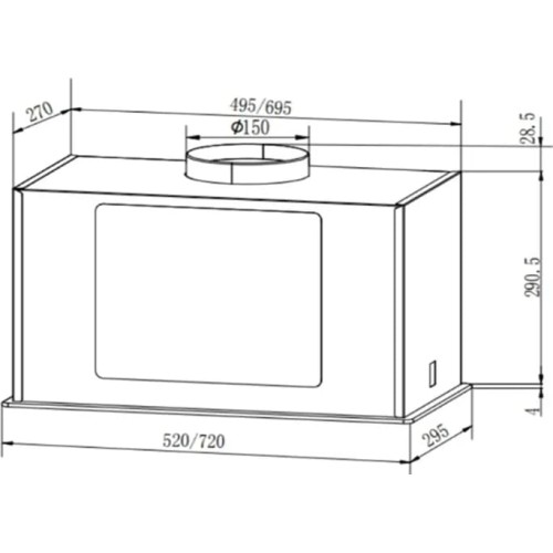 Вытяжка Faber ARIA BK 52 в Краснодаре
