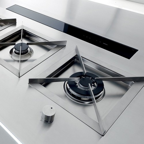 Встраиваемая вытяжка Falmec Down Draft 120 vetro ECP black в Краснодаре