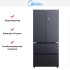 Холодильник Midea MDRF705BIE70 в Краснодаре