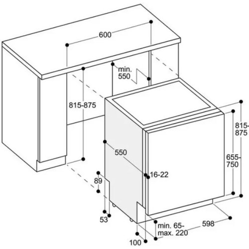 Встраиваемая посудомоечная машина Gaggenau DF 480-160F в Краснодаре