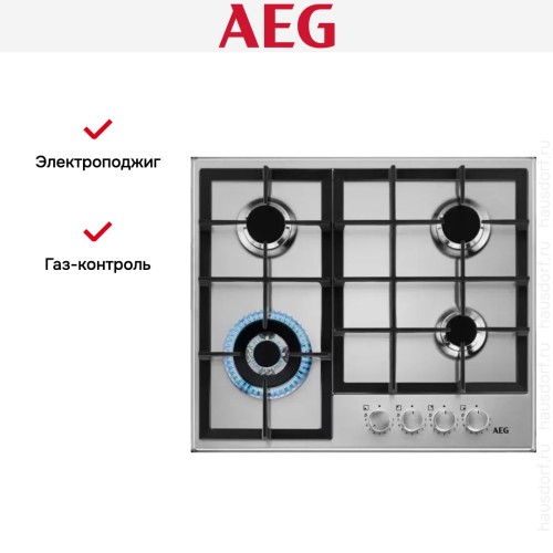 Варочная панель AEG HGB64420SM в Краснодаре