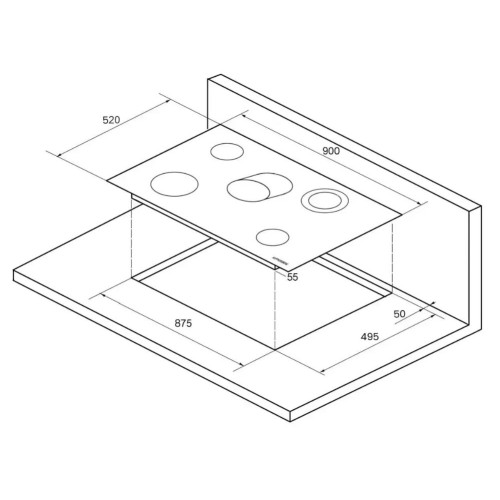 Варочная панель Kuppersberg EMS 901 в Краснодаре