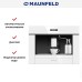 Встраиваемая кофемашина Maunfeld AMCM1503W в Краснодаре