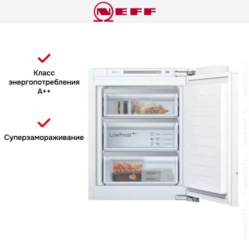 Встраиваемая морозильная камера Neff GI5113F20R в Краснодаре