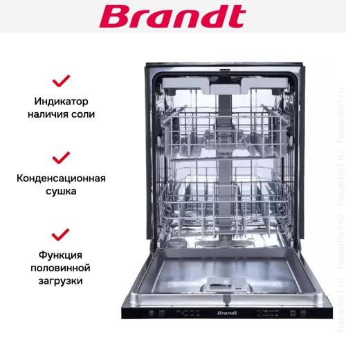 Встраиваемая посудомоечная машина Brandt BDJ634TLB в Краснодаре