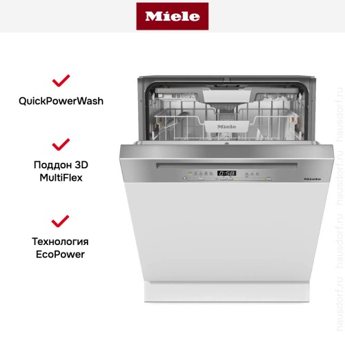 Встраиваемая посудомоечная машина Miele G 5410 SCi Active Plus CleanSteel сталь в Краснодаре