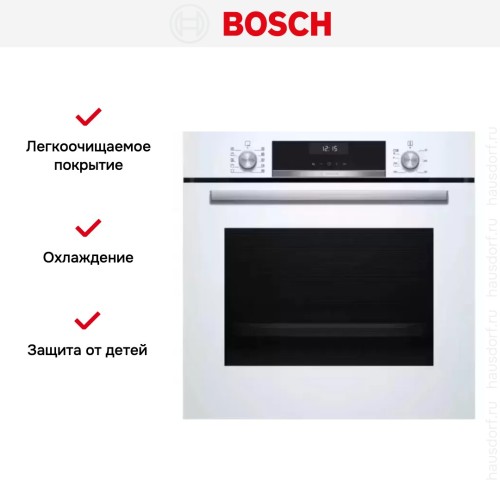 Встраиваемый духовой шкаф BOSCH HBG517EW0R в Краснодаре