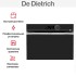 Встраиваемый паровой шкаф De Dietrich DKV4530X в Краснодаре