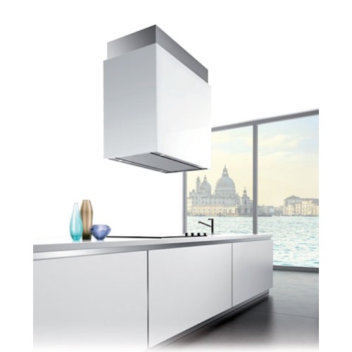 Вытяжка Falmec Laguna isola 60 vetro (800) Bianca STEC в Краснодаре