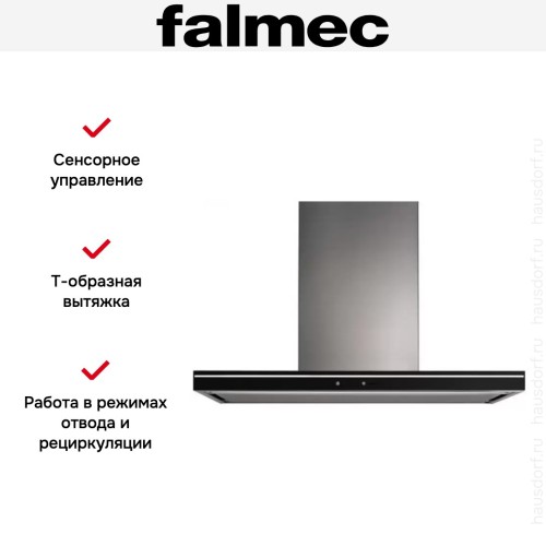 Вытяжка Falmec Lumina 90 Glass Black island (NRS) в Краснодаре