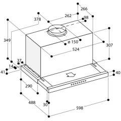 Встраиваемая вытяжка Gaggenau AF 211-160