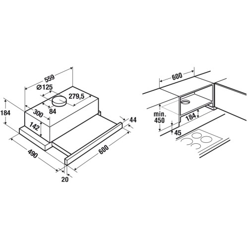 Встраиваемая вытяжка Kuppersbusch DEF 6300.0 E в Краснодаре