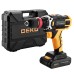 Дрель аккумуляторная DEKO DKCD 20 FU-Li SET3 20v 2*1.5Ah Li-Ion   063-4177