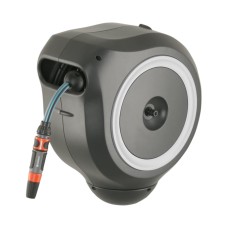 Катушка Gardena со шлангом настенная автоматическая RollUp M белая  18612-20.000.00