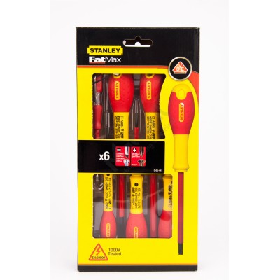 Набор отверток электрика STANLEY FATMAX 1000B 6шт     0-65-441