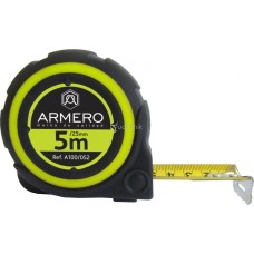 Рулетка ARMERO с автоблокировкой 5м*25мм     A100/052