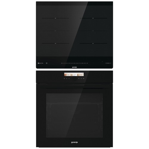 Комплект №1 (варочная панель Gorenje IS646BG + духовой шкаф Gorenje BOP798S37BG) в Краснодаре